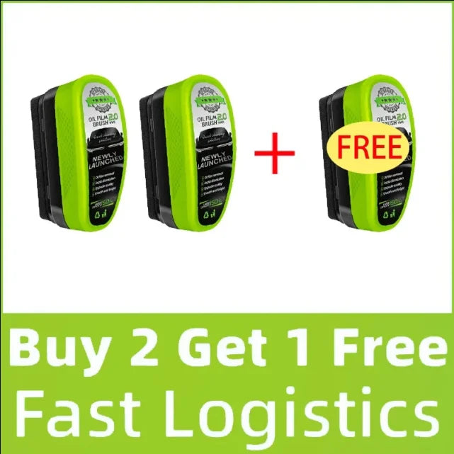 New Green Car Glass Oil Film Remover - Powerful Wipe & Polishing Cleaner with Crystal Coating Protection