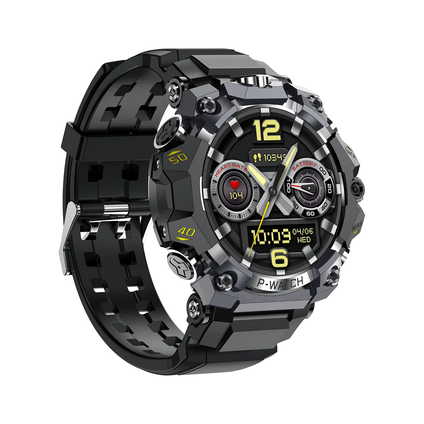 P888 4G Android Smart Phone Watch RAM 3GB ROM 32GB AMOLED Display Screen SIM Card Dual Camera WiFi GPS Waterproof Smartwatch