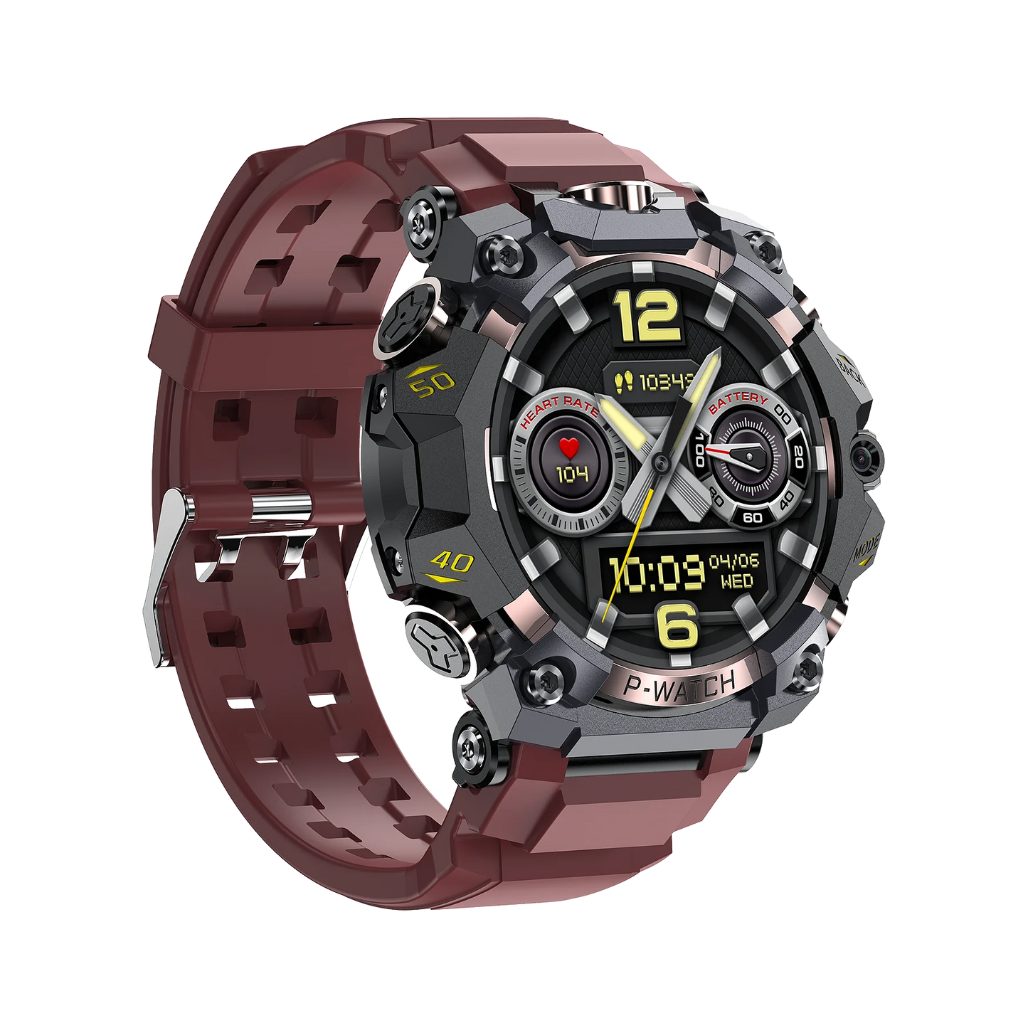 P888 4G Android Smart Phone Watch RAM 3GB ROM 32GB AMOLED Display Screen SIM Card Dual Camera WiFi GPS Waterproof Smartwatch
