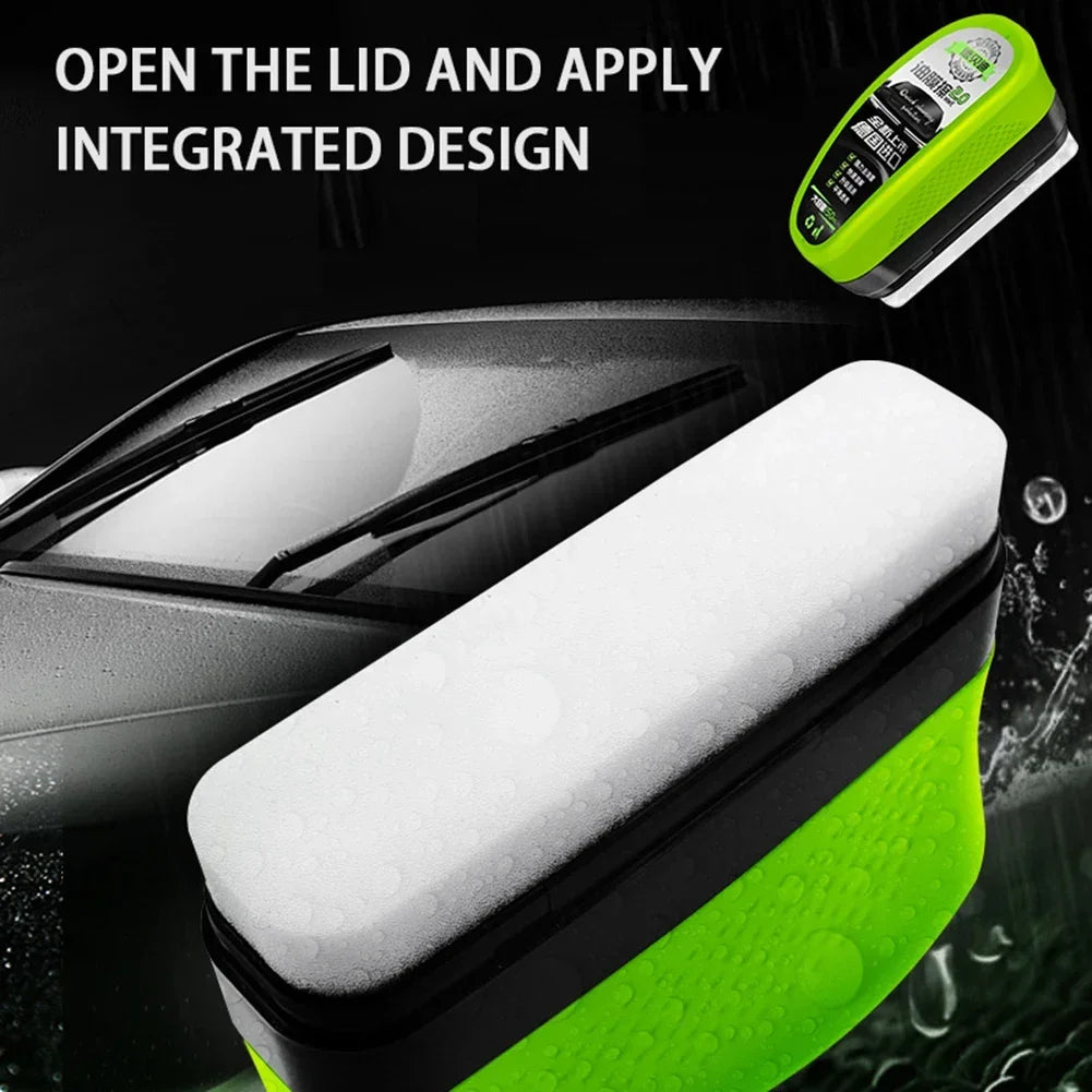 Car Glass Oil Film Wipe Windshield & Side Window Cleaner Instant Oil & Dirt Removal,Crystal Clear Vision & Rain Repellent