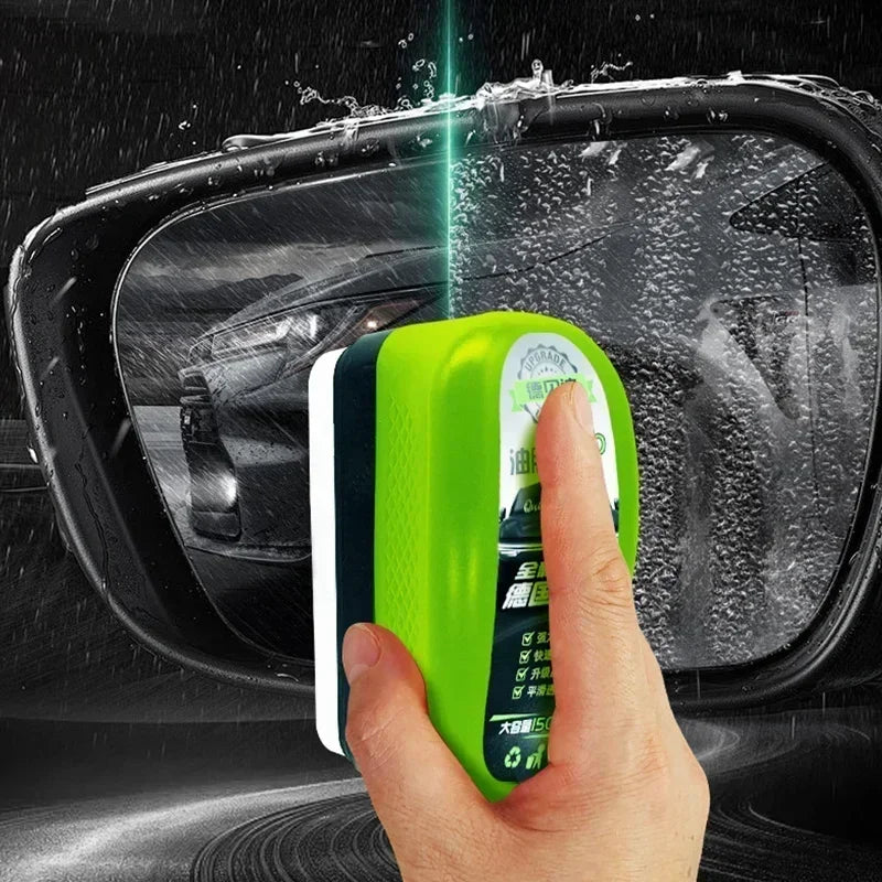Crystal-Clear Windshields for European Cars: Glass Brush + Oil Film Remover (Front & Interior)