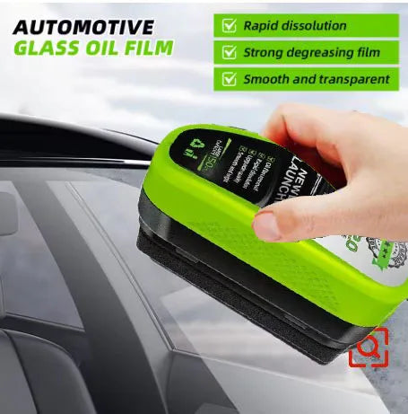 150ml Car Glass Oil Film Remover Glass Cleaning Board Hydrophobic Glass Coating for Windshield Clear Window Auto Detailing Tool