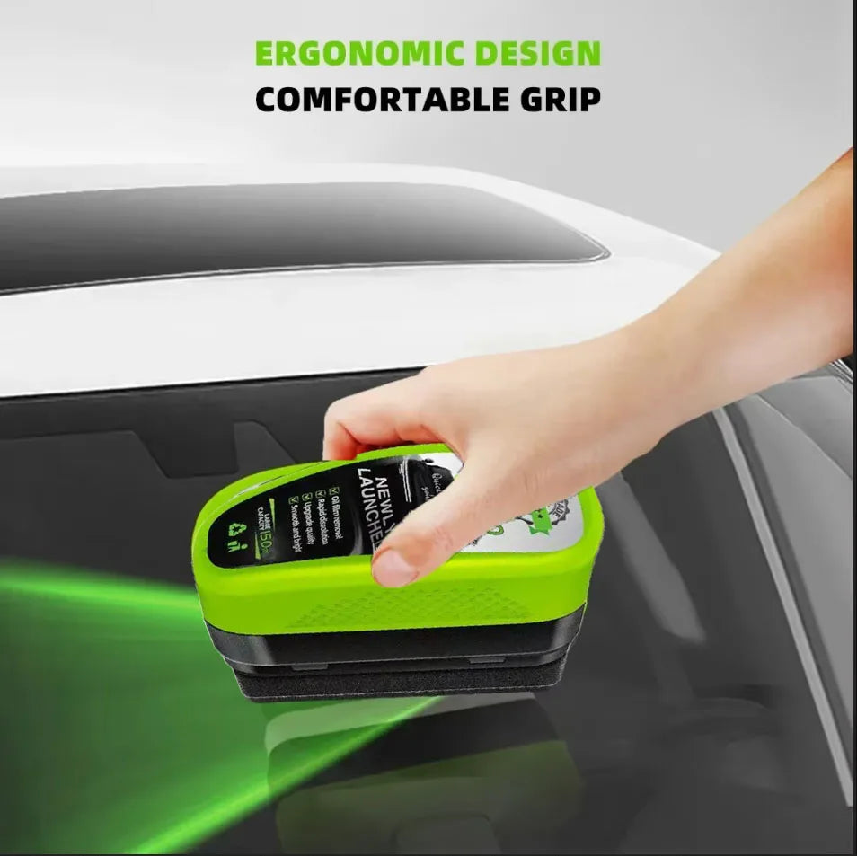 150ml Car Glass Oil Film Remover Glass Cleaning Board Hydrophobic Glass Coating for Windshield Clear Window Auto Detailing Tool