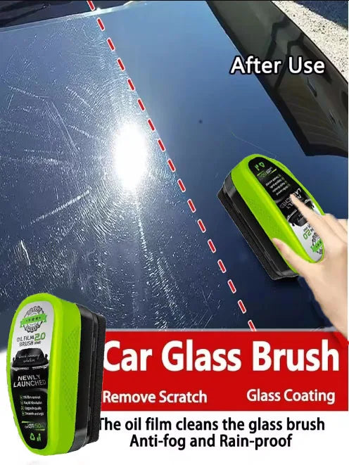 150ml Car Glass Oil Film Remover Glass Cleaning Board Hydrophobic Glass Coating for Windshield Clear Window Auto Detailing Tool