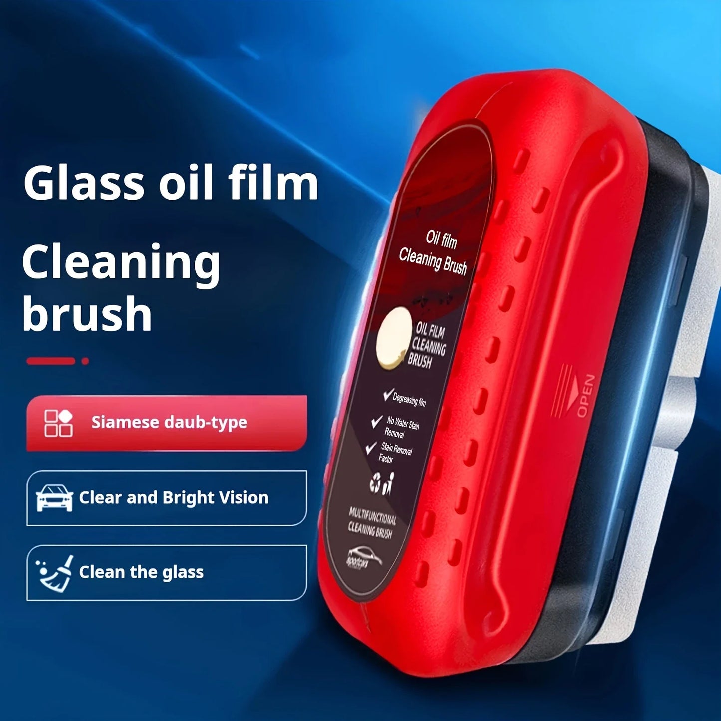 150ml Car motorcycle Glass Oil Film Remover Glass Cleaning Board Hydrophobic Glass Coating for Windshield Clear Window Auto Tool